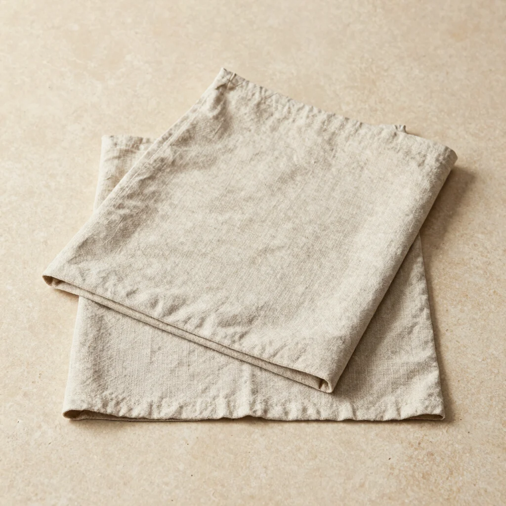 Washed French Linen Apron